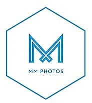 A family and/or pet photography session with MM Photos logo